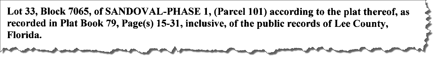 Deed Information | Lee County Property Appraiser