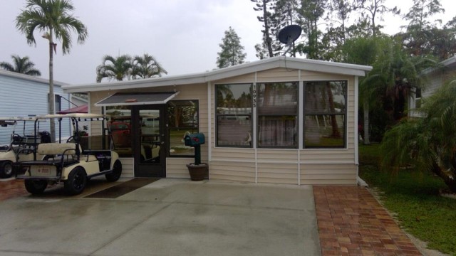1-bed mobile home at 10935 GROUND DOVE CIR, Lee County FL — foreclosure auction